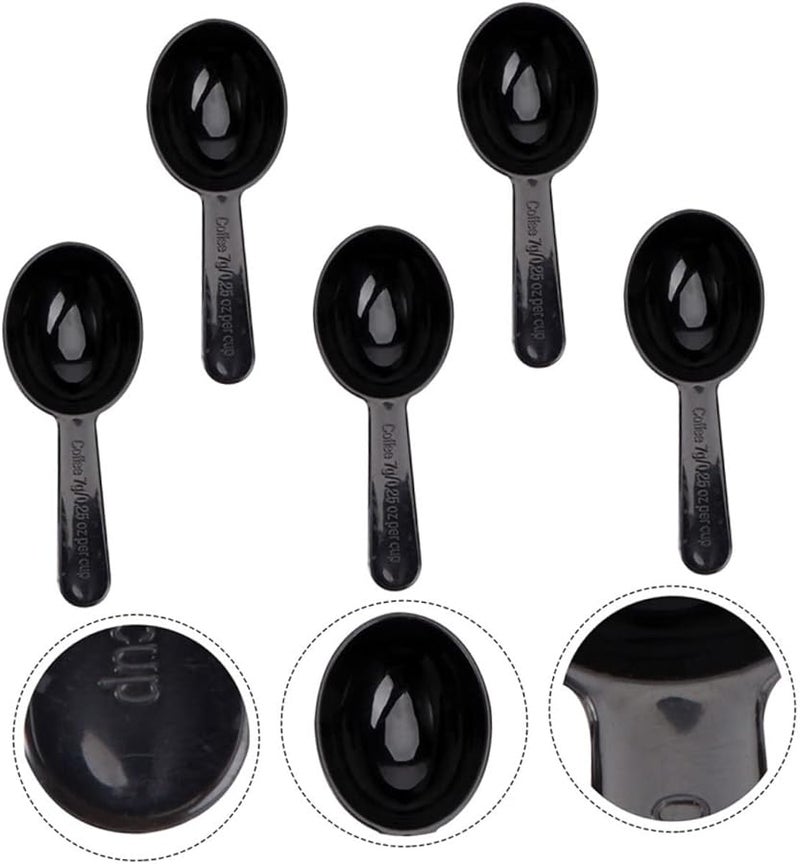 10 Piece Plastic Measuring Spoon Set For Coffee Sugar Tea And Seasonings Kitchen Essential - Image 3